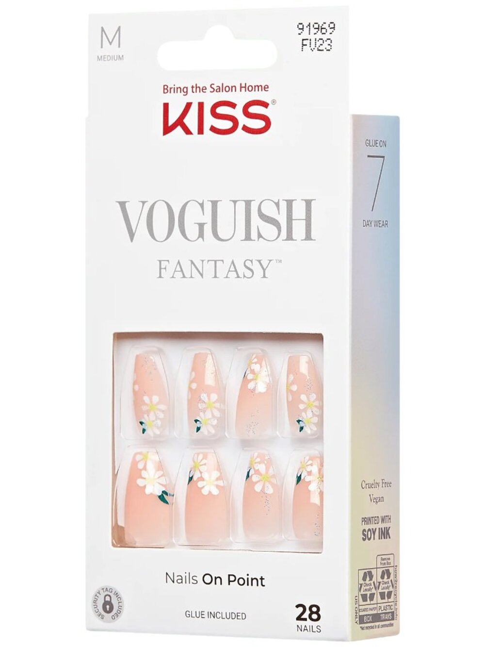 Kiss Voguish Fantasy Medium Length Nails - 4 Wheel Drive